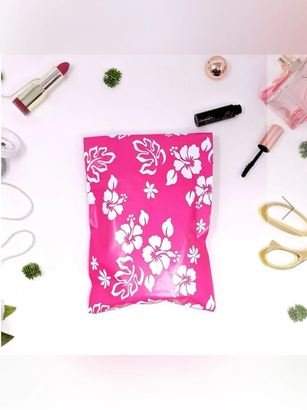 30  6” x 9” Pink Aloha Poly Mailers New With Tags